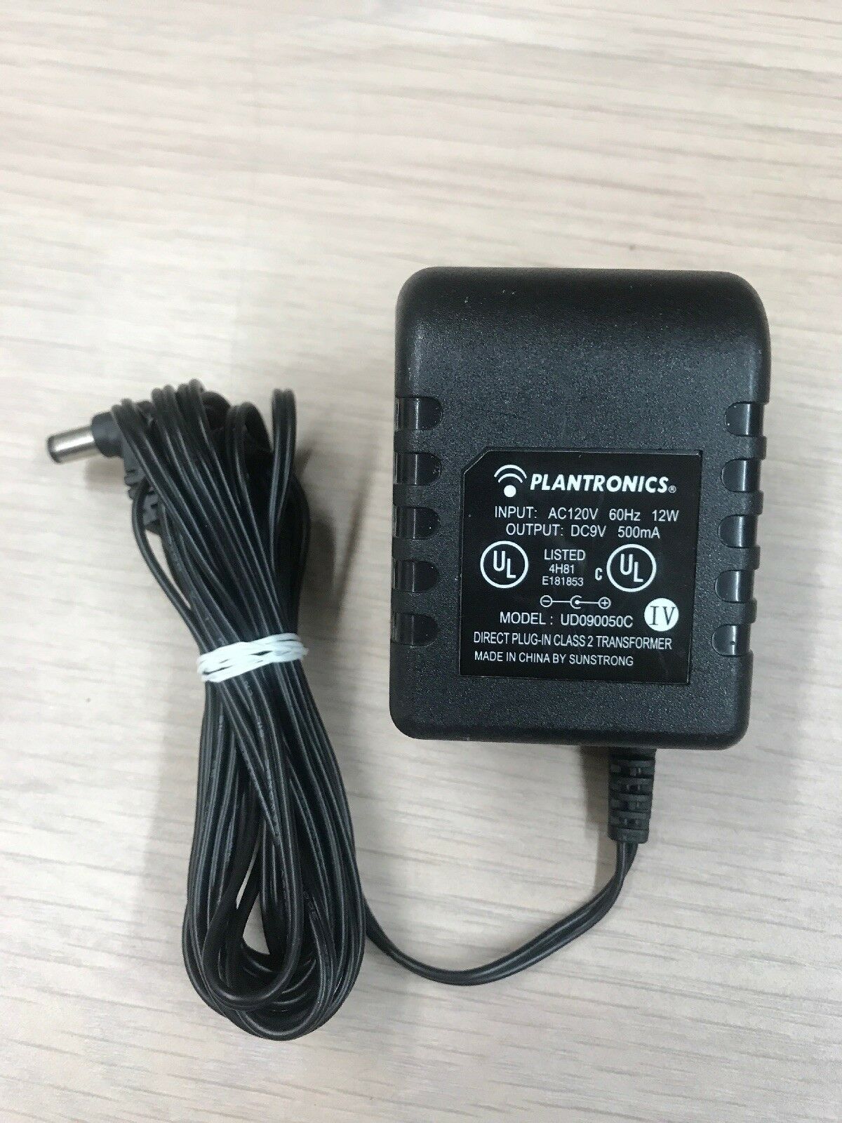 *Brand NEW* UD090050C Plantronics AC Adapter 9VDC 500mA 12W Power Charger *Brand NEW* UD090050C Plantronics AC Adapter 9VDC 500mA 12W Power Charger